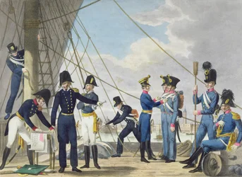 Die neue kaiserlich-königliche österreichische Marine nach den Napoleonischen Kriegen, ca. 1820